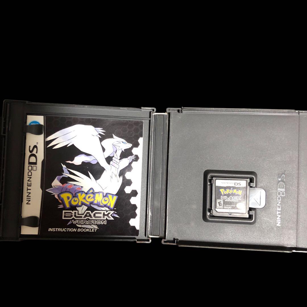 希少】【最終値下げ】ポケットモンスター ブラック DS 北米版【正規品】