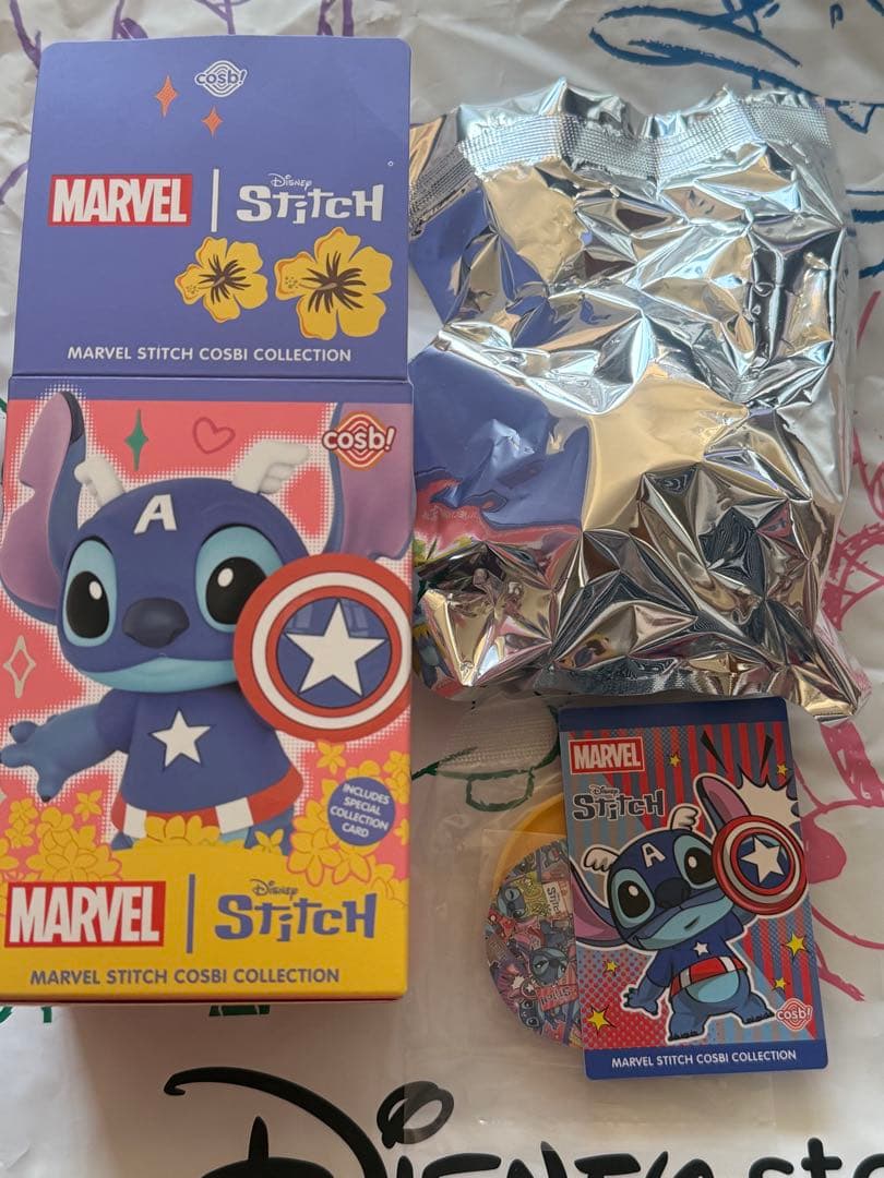 cosb! スティッチ MARVEL キャプテンアメリカ - メルカリ
