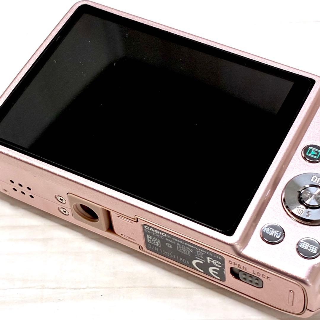 CASIO EXILIM EX-Z300 ピンク コンデジ 充電器 SDカード付 - メルカリ