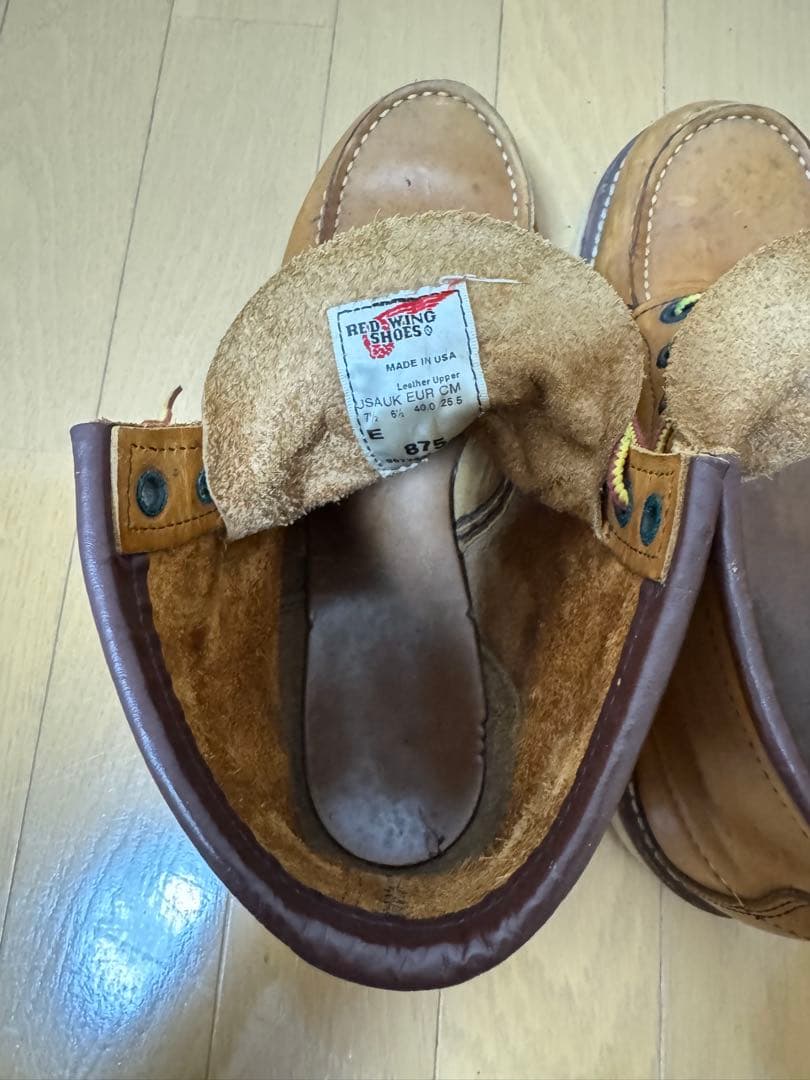 ●Red Wing Shoes/レッドウイング 875 25.5cm