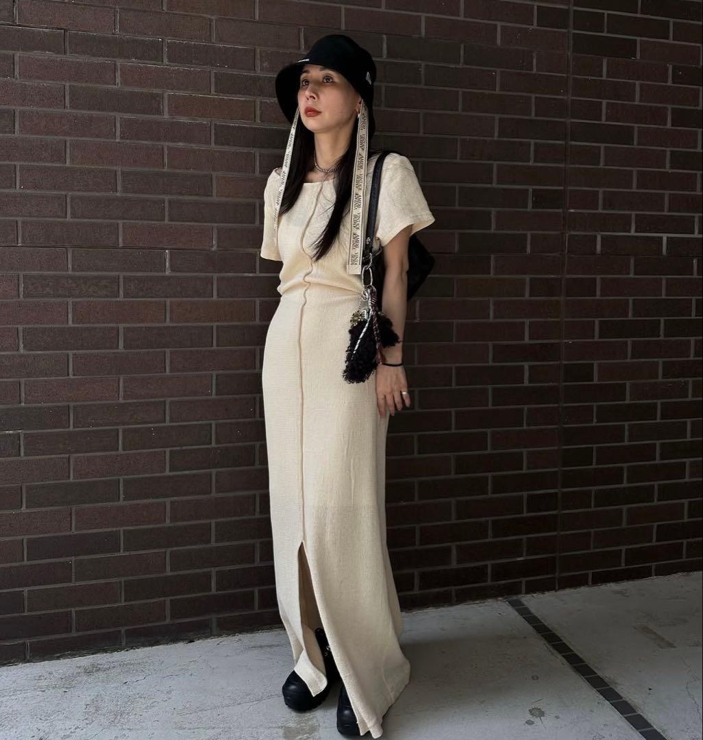 NEW ERA×Ameri LOGO TAPE BUCKET HAT