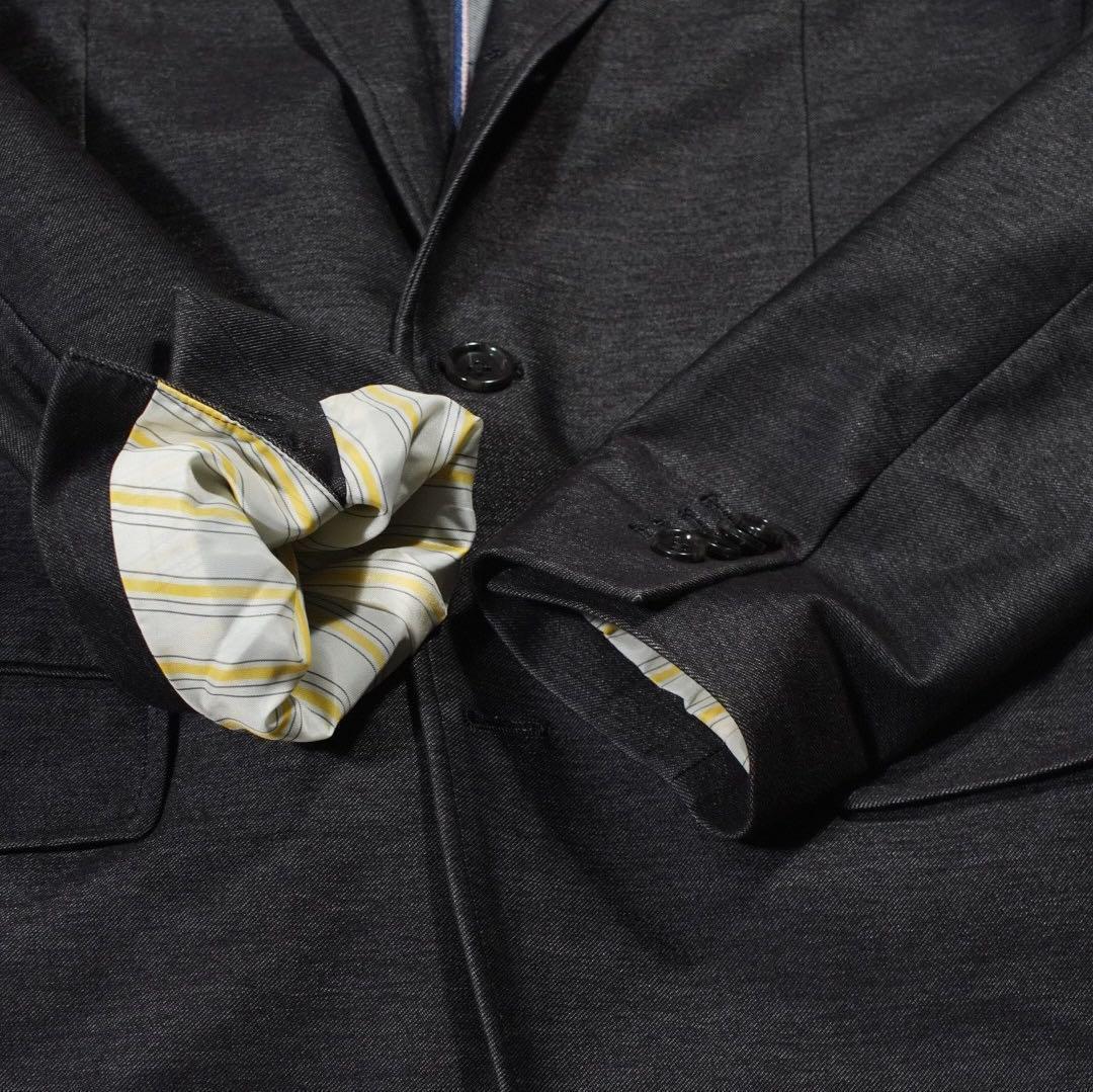 人気 セルビッチ《P.S.FA×EDWIN》スリーピース(L)グレー 光沢