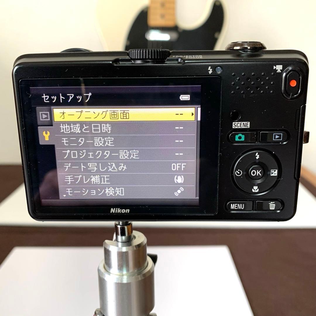 《値引出品》 Nikon COOLPIX S1200pj カメラ　 【中古美品】
