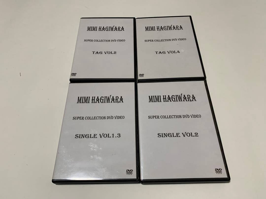 Mimi Hagiwara DVDコレクション 4巻セット、