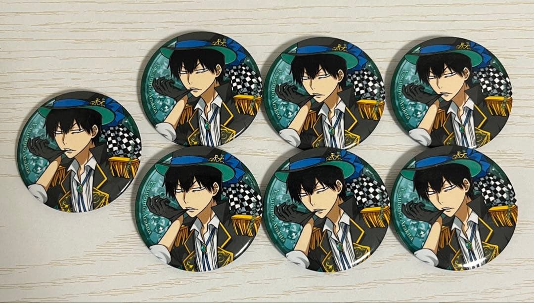 弱虫ペダル 荒北靖友 怪盗 缶バッジ - メルカリ