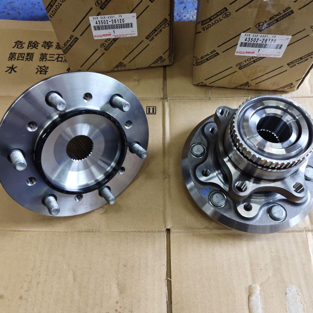 200系ハイエース 4WD用ハブ&ベアリング 2個 Amazon.co.jp: ハイエース 200系 フロントハブ ハブベアリングユニット