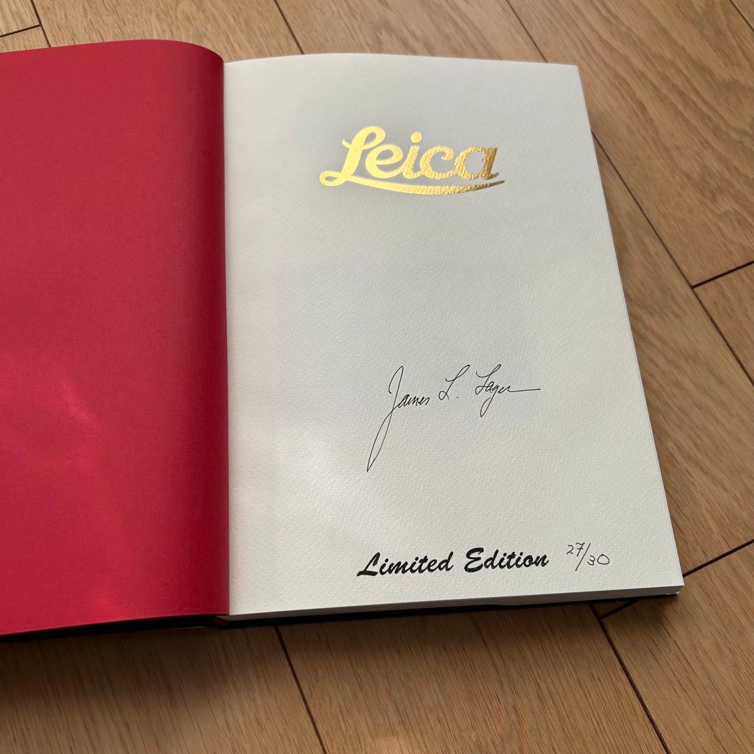 Leica 写真によるその歴史 サイン入り 限定版 ケース 外箱付き ライカ