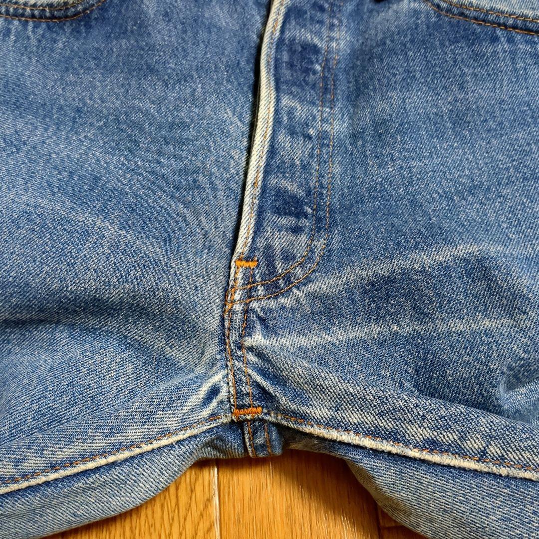 リーバイス501ハチマル W34 旧16番工場 内股シングル 501赤耳 80s