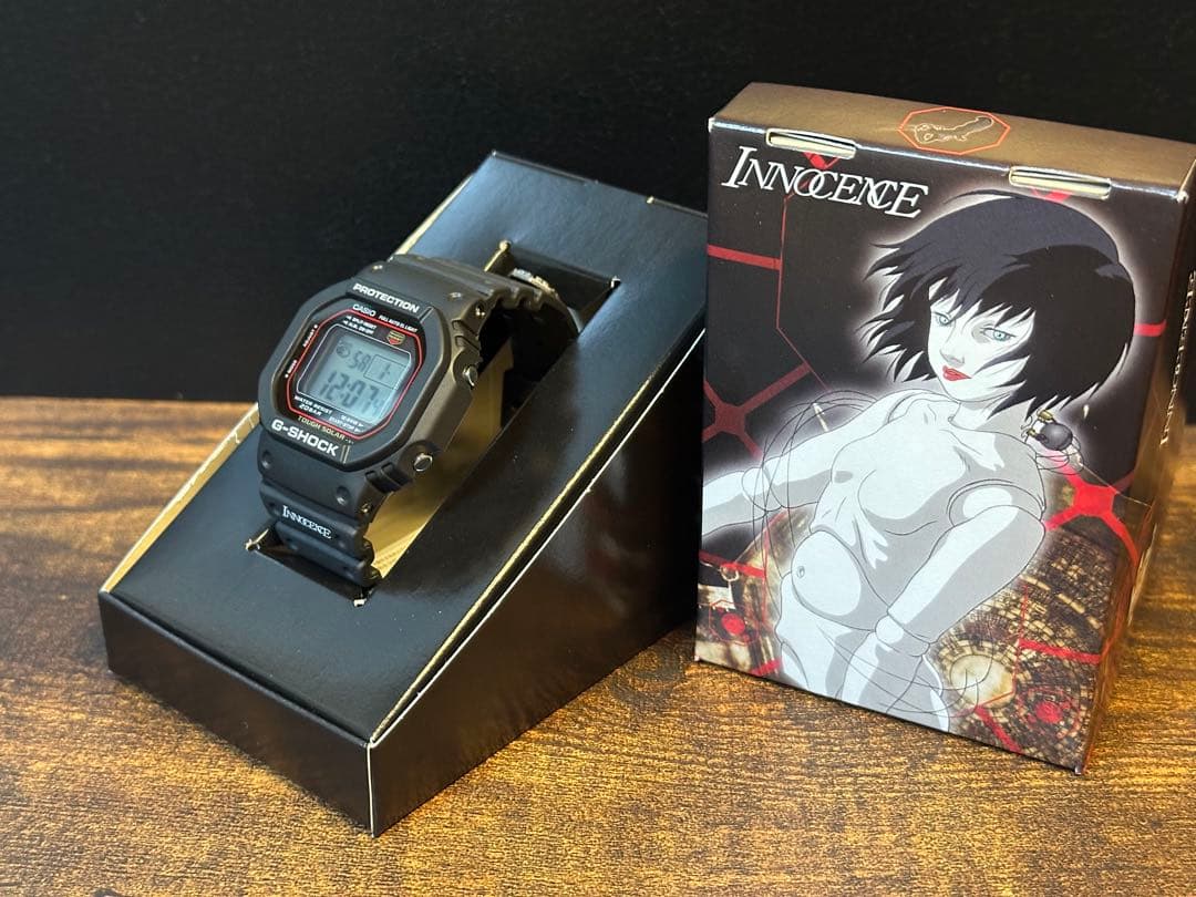 CASIO G-SHOCK G-5600 イノセンス コラボ　新品希少レア G-5600 イノセンス 攻殻機動隊 コラボレーションモデル – G-BRIDGES