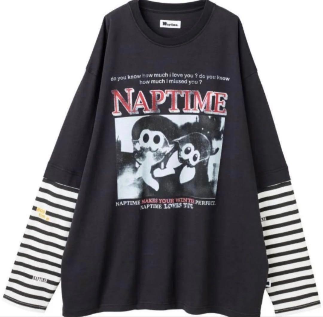新品未開封★Nissy NaptimeフェイクレイヤードロングTシャツ 匿名 未開封MサイズNissy NaptimeフェイクレイヤードロングTシャツ 匿名
