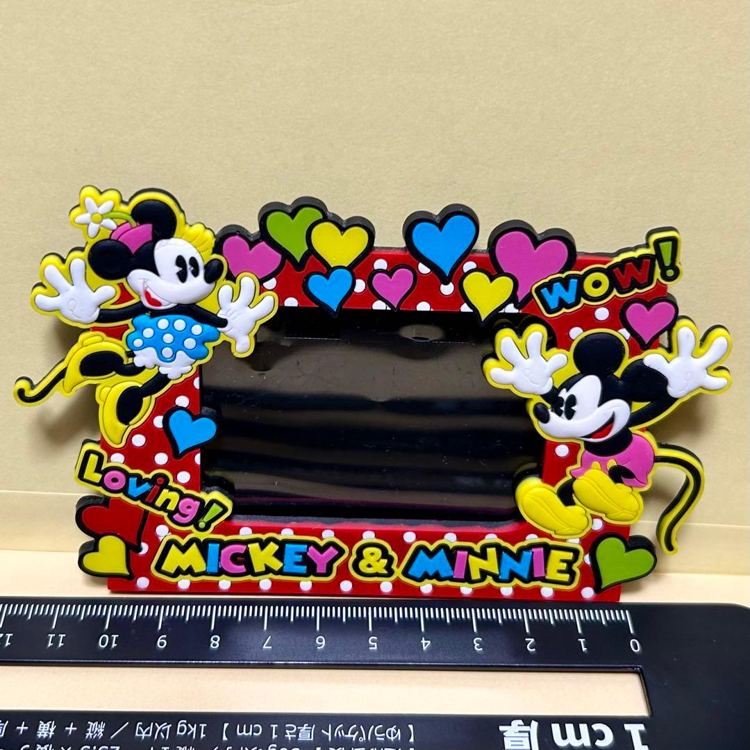 ディズニー ミッキー♡ミニー 写真立て フォトフレーム 平成レトロ