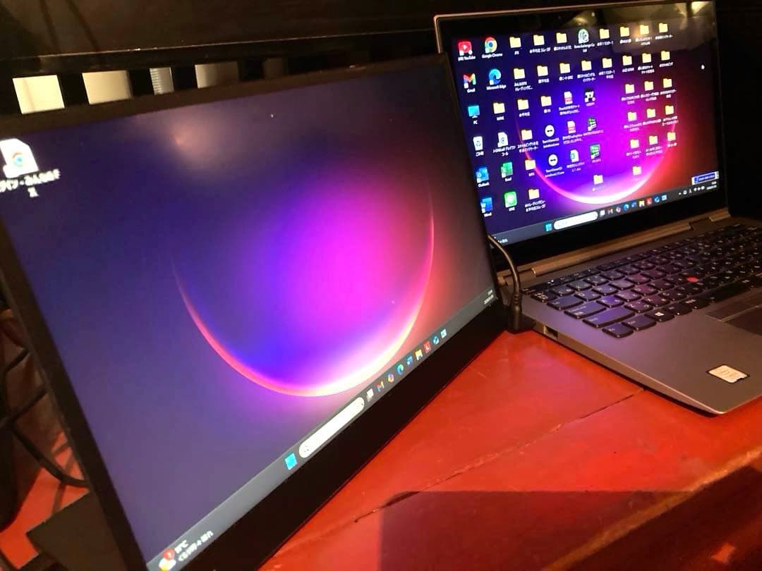 超人気モバイルモニターLenovoThinkVision M14シンクヴィジョン Lenovo ThinkVision M14 Monitor - 14