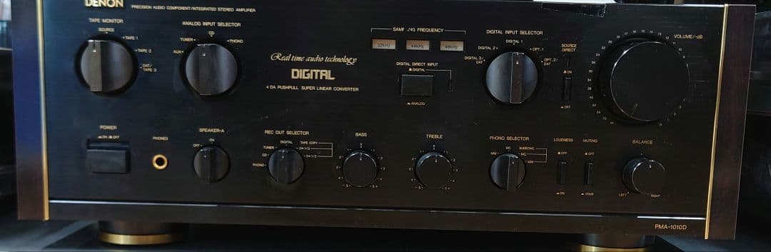 1987年定価¥178.000】DENON PMA-1010Dプリメインアンプ - メルカリ