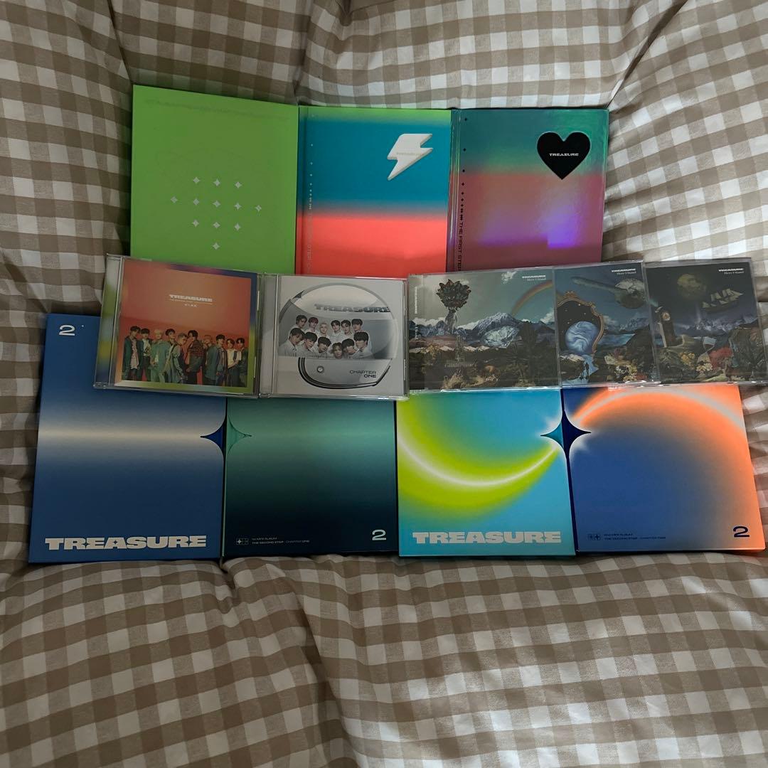 treasure アルバムまとめ売り TREASURE SPECIAL MINI ALBUM [PLEASURE] [GREEN / YELLOW VER