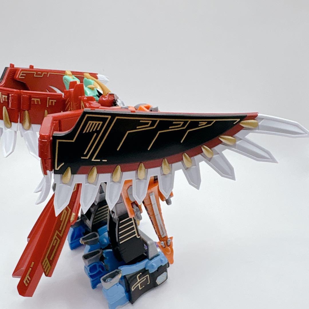 美品】SMP 百獣戦隊ガオレンジャー ガオイカロス 説明書 武器パーツ