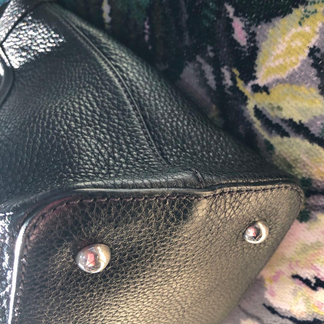 ☆TOD´Zトッズ☆ハンドバッグ 黒 保存袋有り