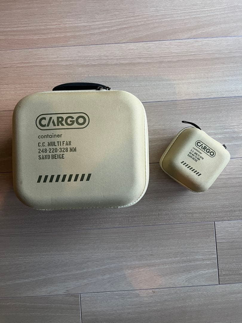 CARGO C.C. MULTIFAN サンドベージュ　マルチスピン　セット CARGO C.C. MULTIFAN サンドベージュ マルチスピン セット MULTI SPIN