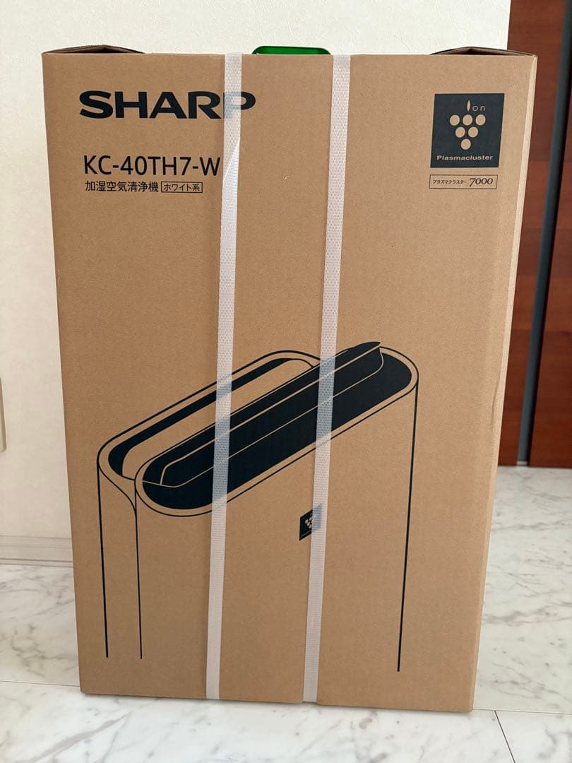 2025年新品SHARP 加湿空気清浄機 プラズマクラスターKC-40TH7-W kadenselect_kc-40th7-w