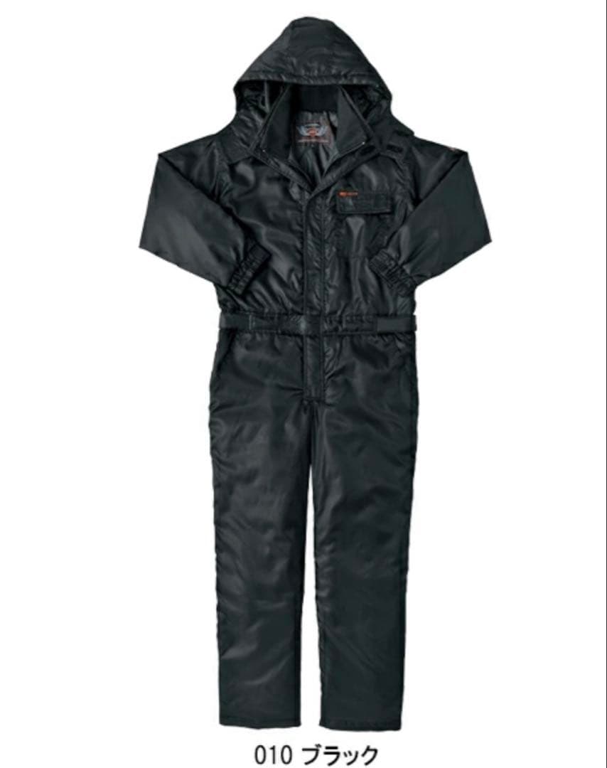 新品未使用】防寒ツナギ Lサイズ ブラック - パンツアウトレット 価格