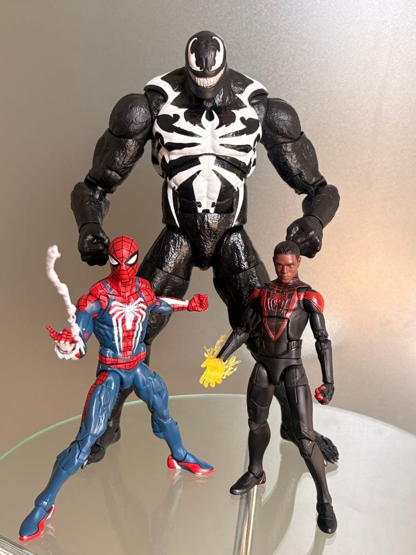 ジャンク品 スパイダーマン ゲーマーバースセット マーベル・レジェンズ ゲーマーバース スパイダーマン wave 1 6種