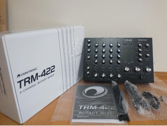 Omnitronic TRM-422 4CHロータリーミキサー 新品未使用 Omnitronic TRM-422 - 4-Ch Rotary Mixer - buy online | USA
