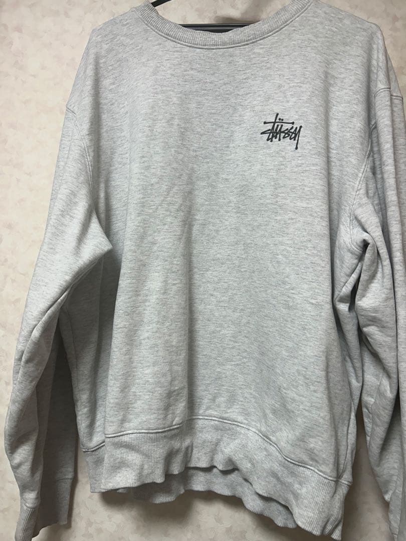 Stussy グレー トレーナー Stussy トレーナー グレー