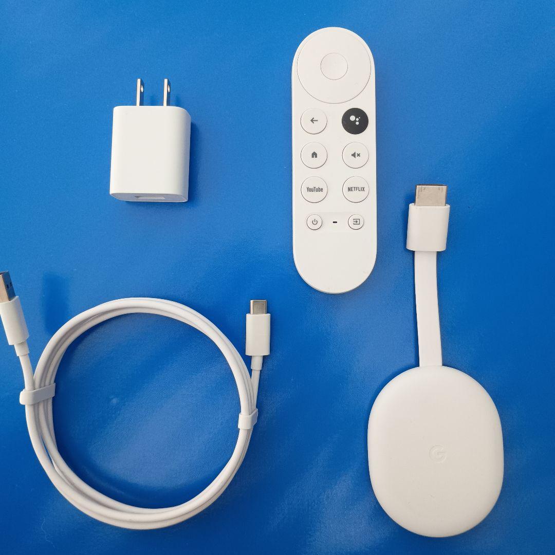 Chromecast with Google TV(G454V) 本体と付属品 - メルカリ