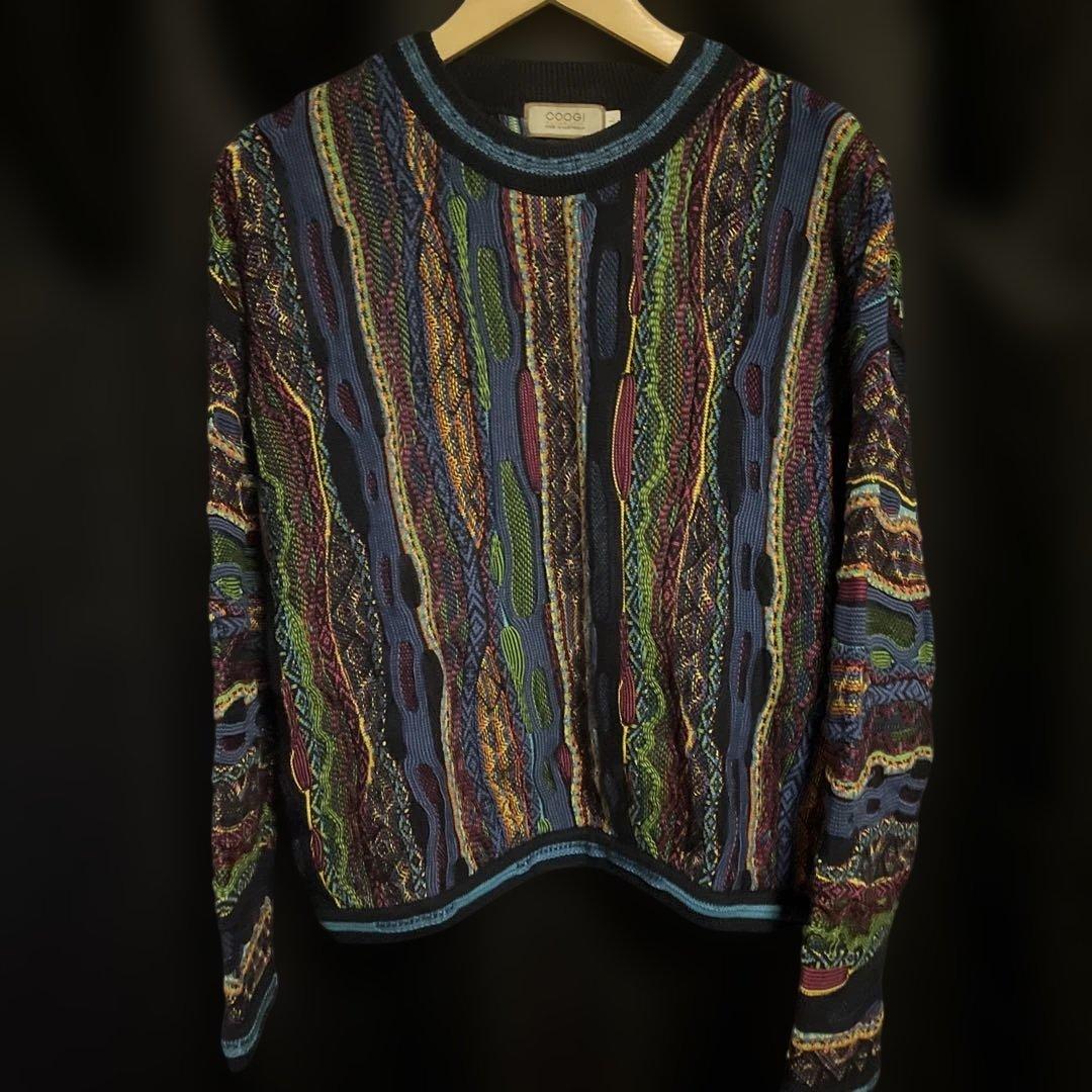 COOGI マルチカラーニットセーター COOGI マルチカラー ニットセーター Sサイズ - メルカリ