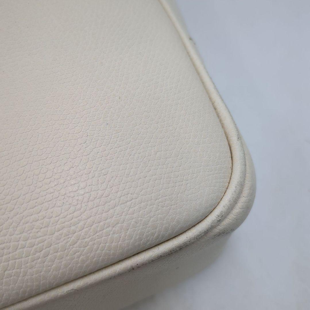 大人気✨️ ダブルハンドル ブリーフケース A4 白 アイボリー ビジネス