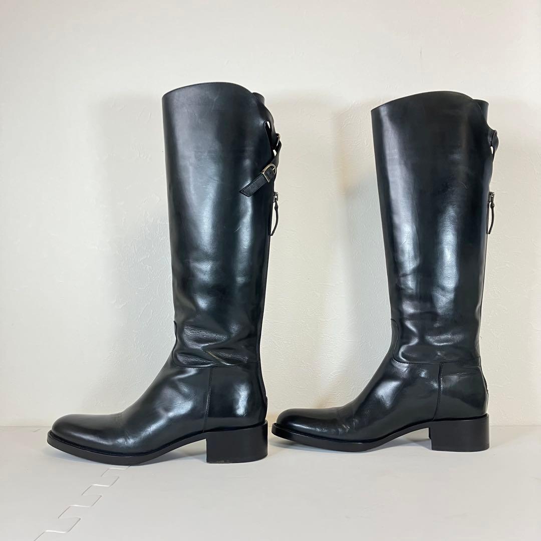 美品✨早い者勝ち!SARTORE ジョッキーブーツ バックジップ 24.5cm