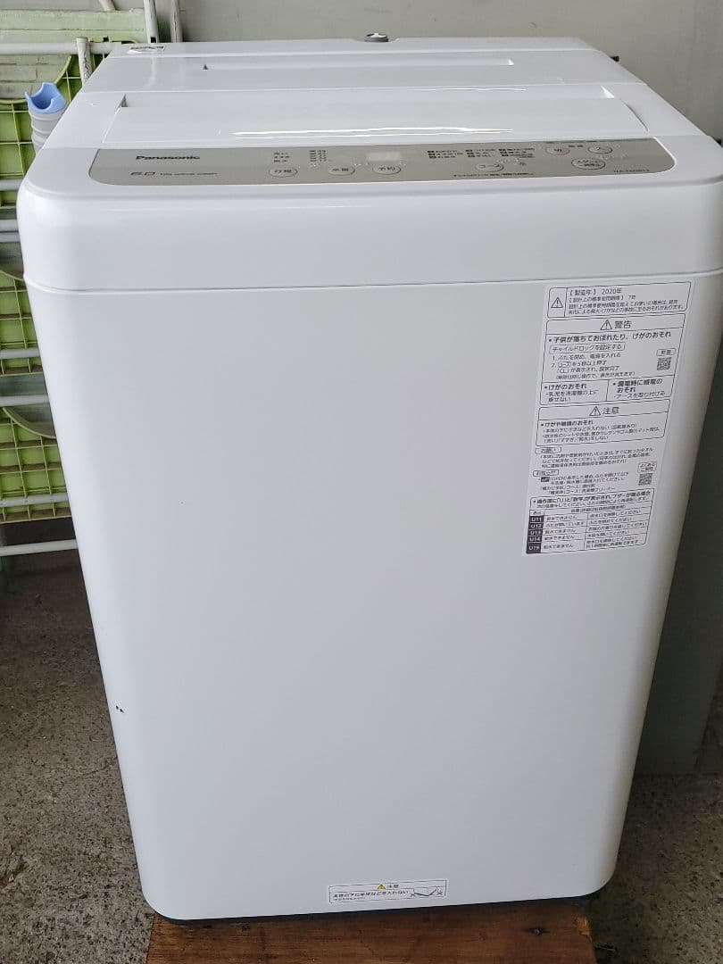 パナソニック 全自動洗濯機 NA-F60B13 6.0kg 2020年製