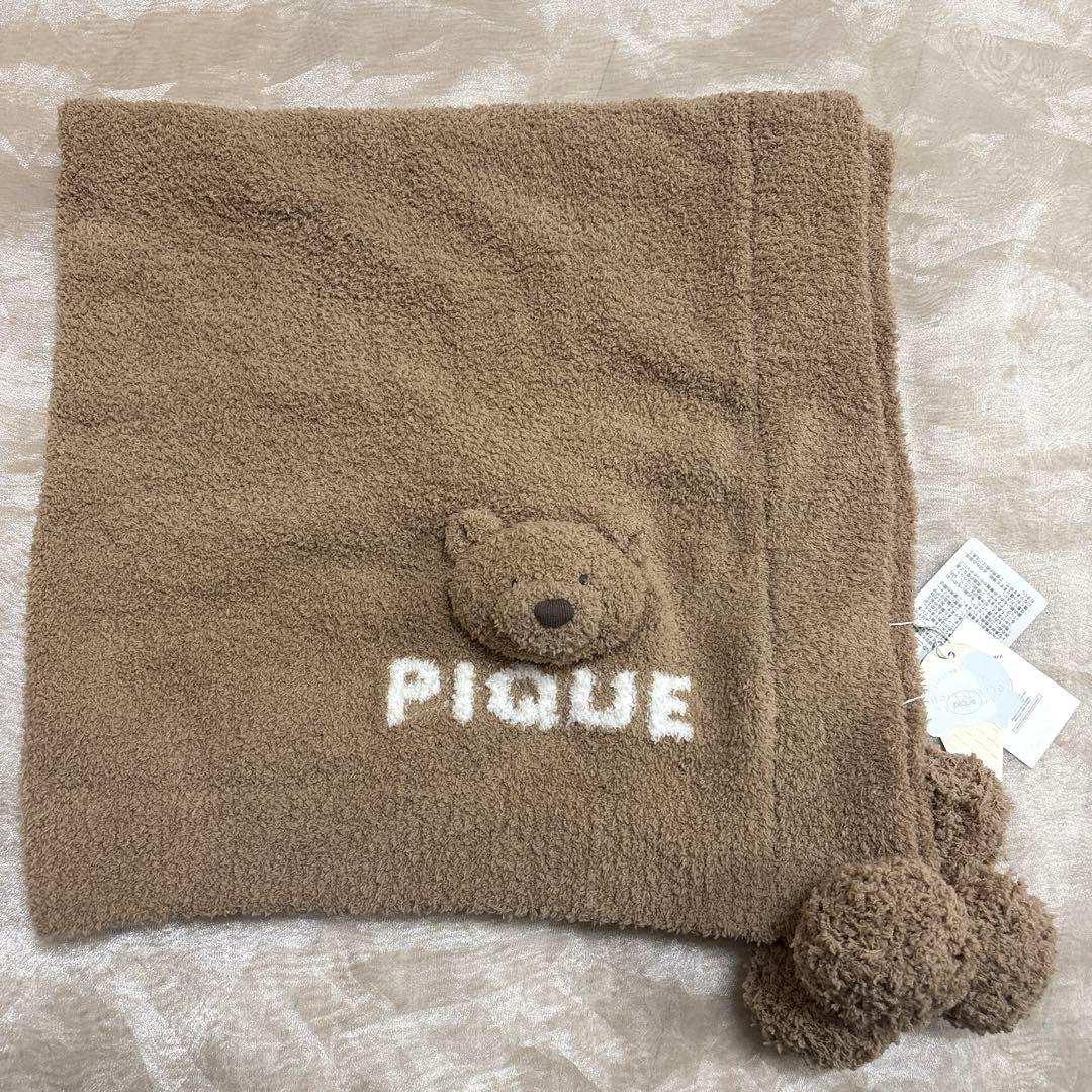 未使用タグ付》ジェラピケ ブランケット くま ブラウン - メルカリ