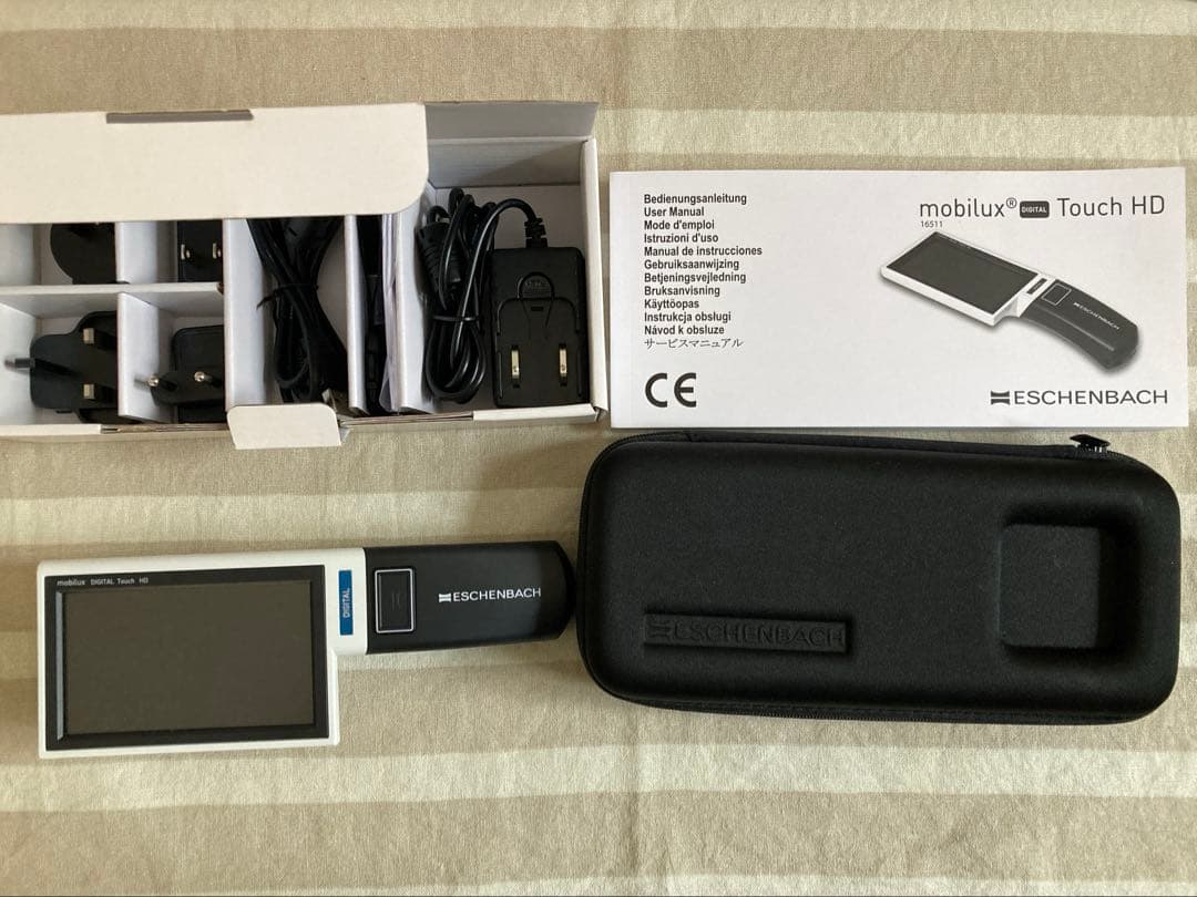 エッシェンバッハ 電子ルーペ mobilux DIGITAL Touch HD Magnifier Touch HD - Germany ESCHENBACH -For reading — Low Vision