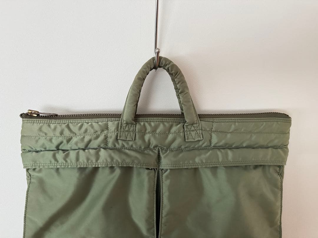 廃盤】PORTER ポーター タンカー ブリーフケース 3wayセージグリーン