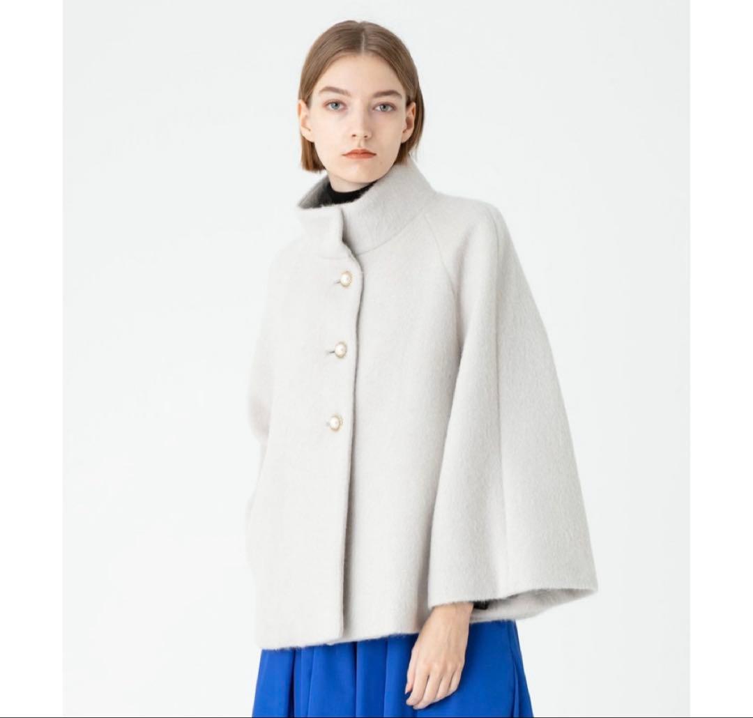 アルアバイル　ルルウィルビー アルパカシャギーショートコート セール】 【LOULOU WILLOUGHBY】アルパカシャギーショートコート