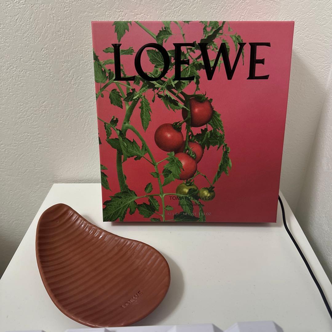 LOEWE トマトお香立て 陶器製 トマトリーフ - メルカリ
