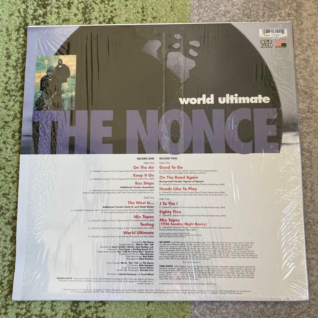 USオリジナル THE NONCE world ultimate 2LP