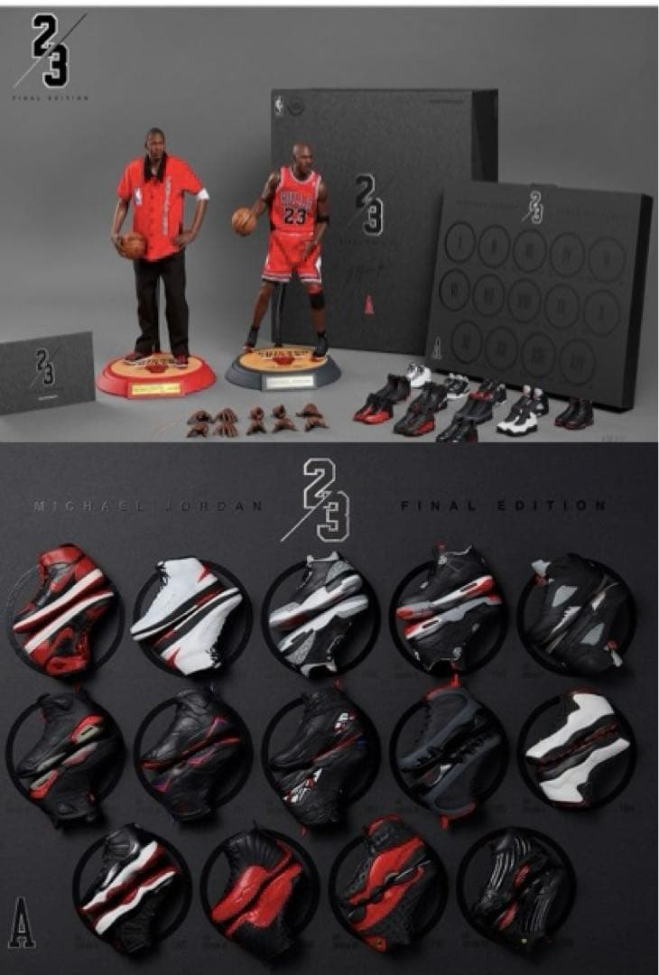 エンターベイ 1/6 マイケル・ジョーダン ファイナルエディション アウェイ
