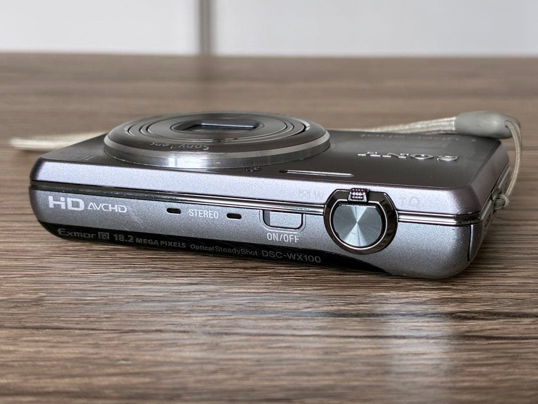 箱付き】SONY Cyber-shot DSC-WX100 シルバー 18.2 - メルカリ