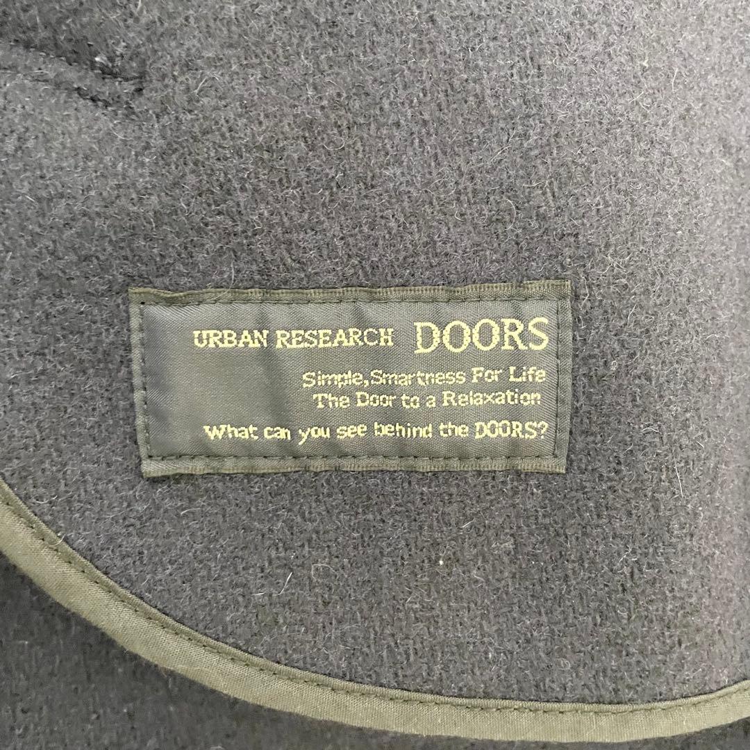 人気✨DANTON ウールモッサ コート フーディー 38 別注品 くるみ釦