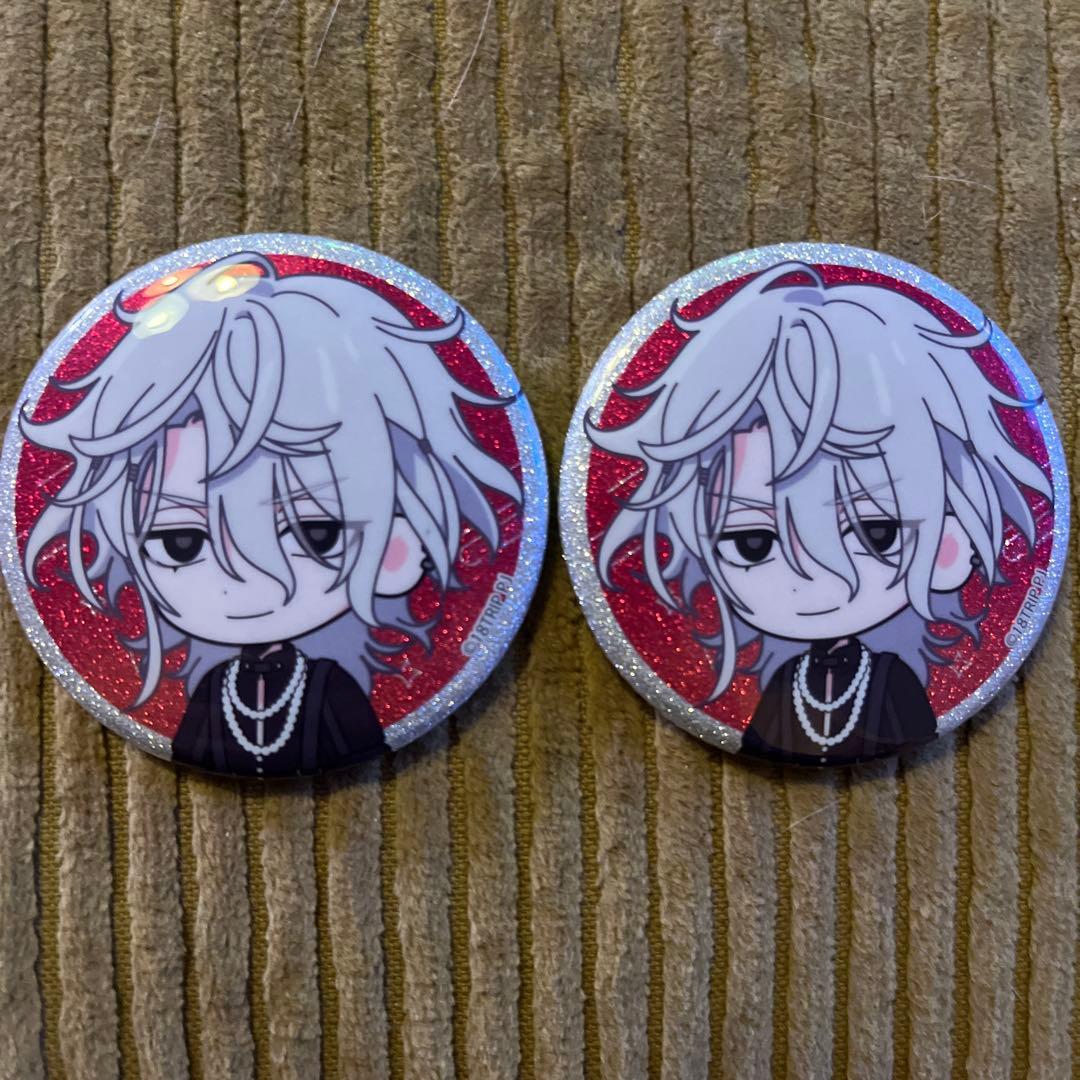 18TRIP エイトリ トレーディング グリッター缶バッジ 百目鬼潜 - メルカリ