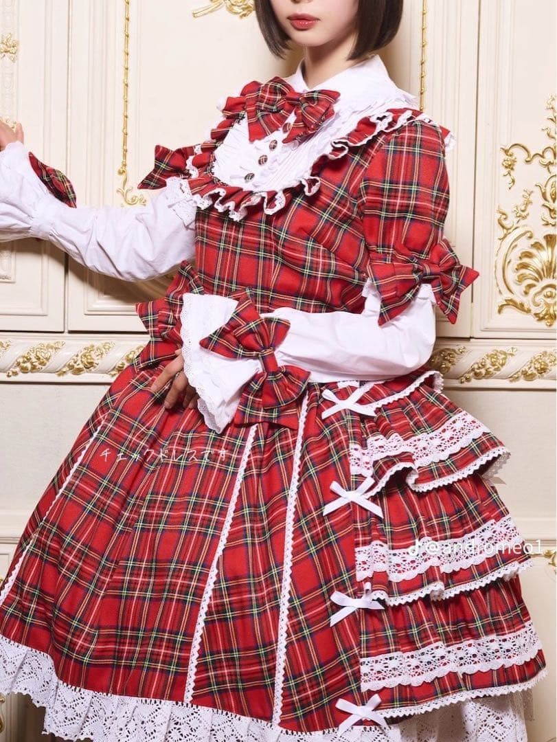 アンドロミオ♡タータンチェックワンピース♡ANDROMEO - メルカリ