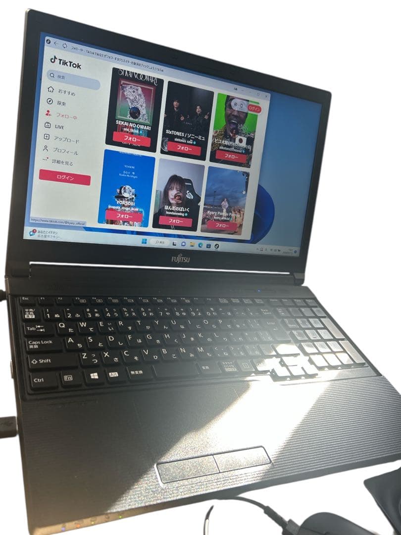 富士通 LIFEBOOK A576/R Win11 SSD128GB 4GB