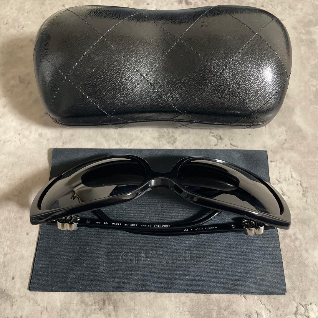 CHANEL サングラス 5216-A ブラック ココマーク 浜崎あゆみ着用 - メルカリ