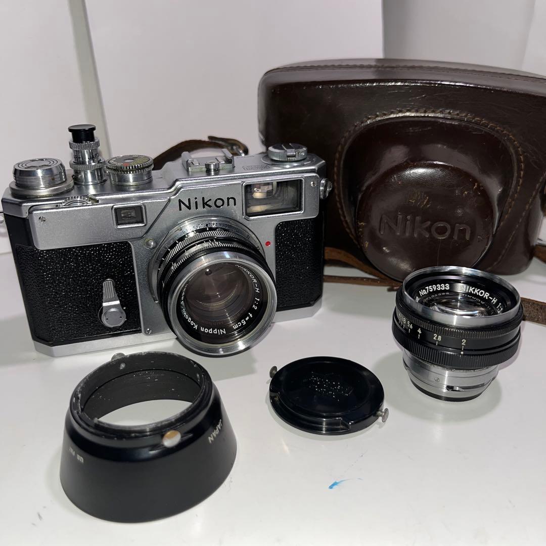 フィルムカメラ Nikon S3 NIKKOR-H 50mm Nikon S3 Camera with 5cm f2 Nikkor-H Lens | Blue Moon Camera