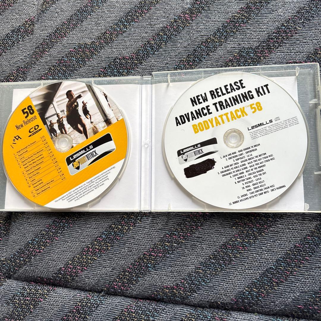 レズミルズ　ボディアタック　CD、DVD