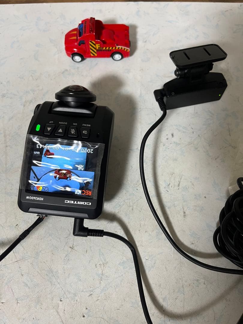 コムテック　ドライブレコーダー　HDR360GW -W-