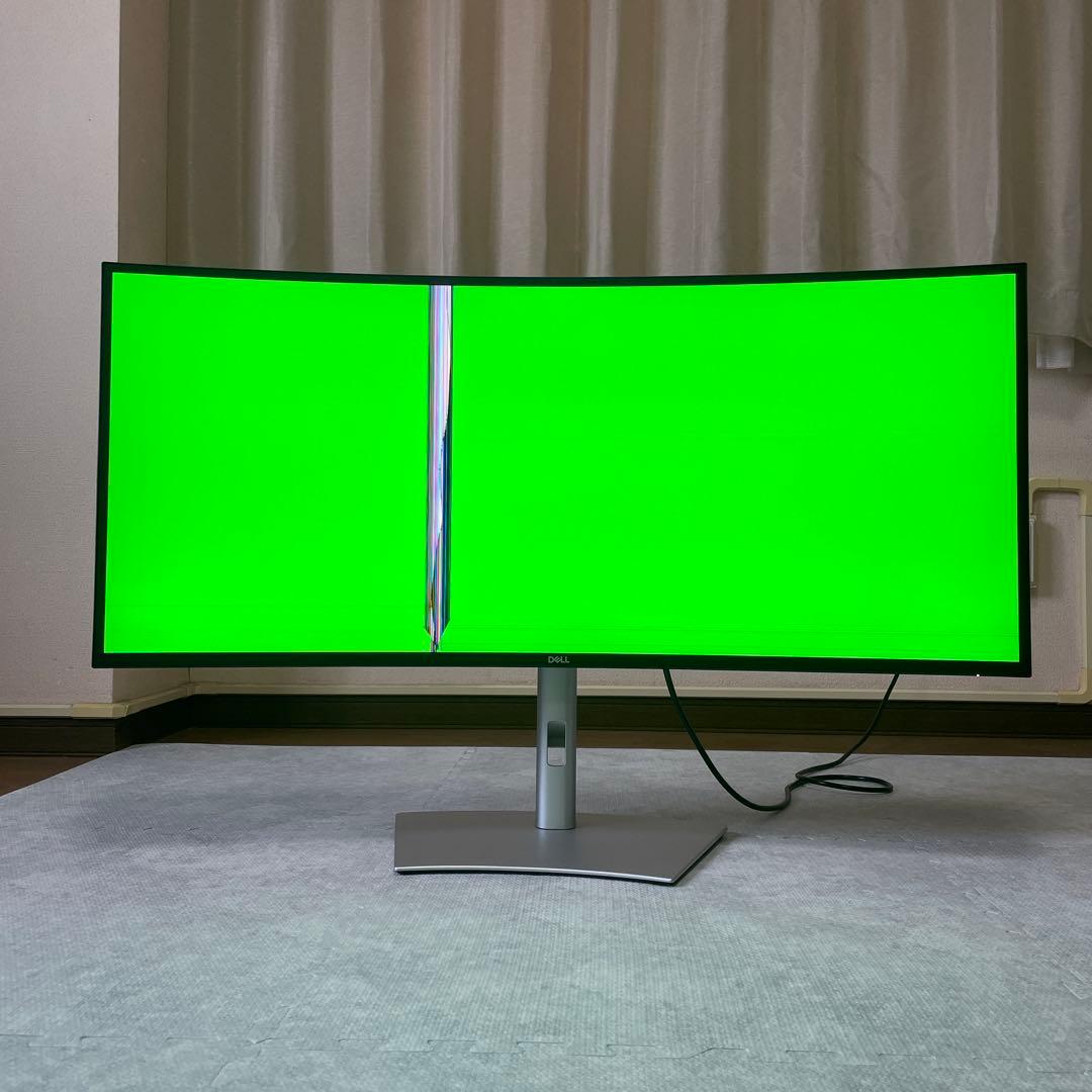 液晶割れ] Dell U4025QW-A 40インチ5K2K曲面ウルトラワイド - メルカリ