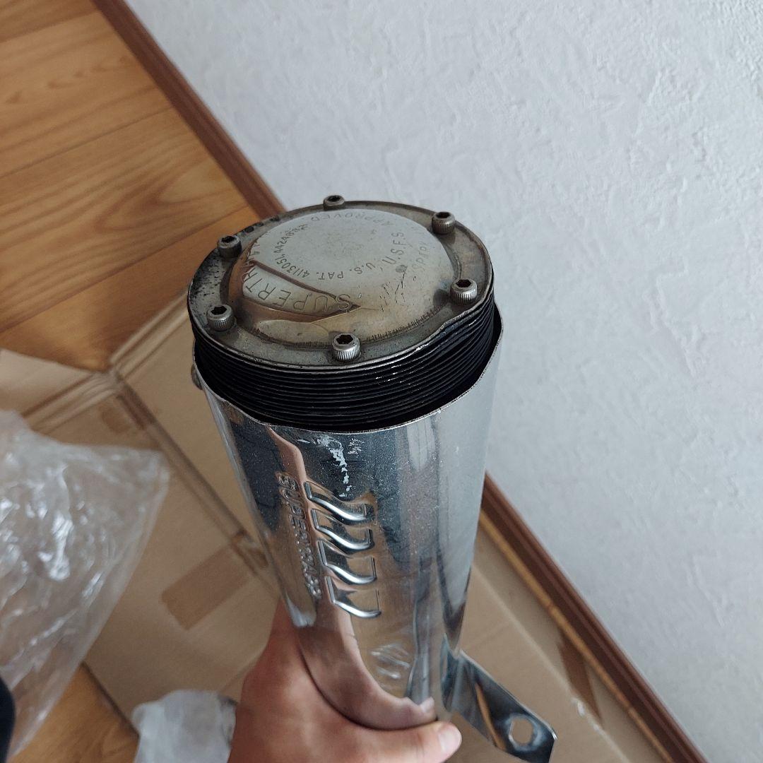 マグナ250 2in1 スーパートラップマフラー アップタイプ 値下げ中