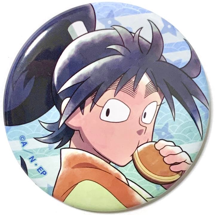 忍たま乱太郎 久々知 兵助 缶バッジ 花やしき みんなで下町散策の段ver